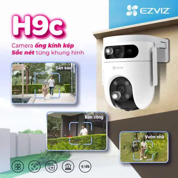 Camera EZVIZ H9c (5MP+5MP)