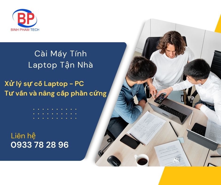 cài đặt máy tính tận nhà